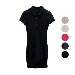 [타미힐피거] 여성 피케 셔츠 반팔 원피스 76J4866 76J3205