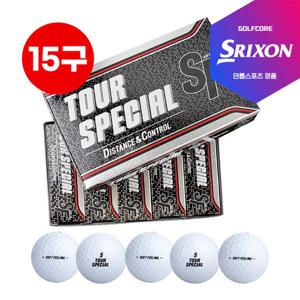 [25년형]던롭 스릭슨 NEW 투어스페셜 초강력비거리 2피스 골프공-15알