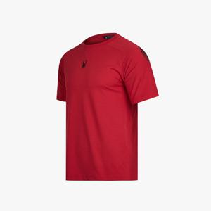 [스파이더] 남성 빅 레터 로고 티셔츠 SPKMCNRS203MRED