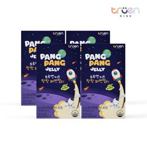 [트루엔] 키즈 팡팡 쾌변 식이섬유 젤리 15포, 4박스