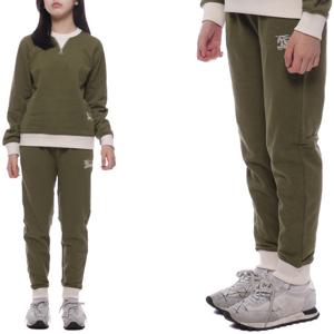[버버리] 24SS EKD 자수 조거팬츠 (8078307 DARK KHAKI GREEN MELANGE 24S)