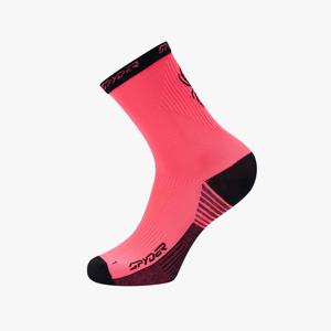 [스파이더] 남성 사이클 로고 중목 양말 SPKPANSC501MHPK