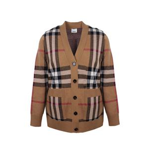 (명품) 버버리 울 캐시미어 가디건 8043372 A8