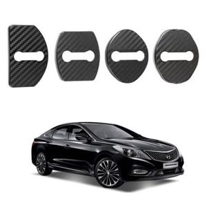 그랜져HG 도어스트라이커 커버 카본 차량용품