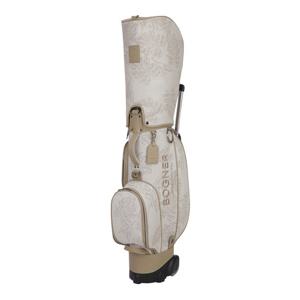 [보그너] 여성 리프 프린트 캔버스 캐디백 (01-242-217-01-13)