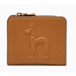 [헤지스] [MIGHTY]브라운 퍼피 엠보 라운드지퍼 반지갑/HIWA5E252W2