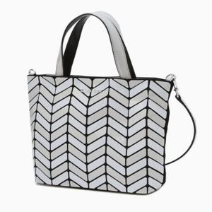 [질스튜어트] 뮤즈백 라이트그레이 멀티 컬러 로젤라 프리즘 토트백 S JABA4F490G1