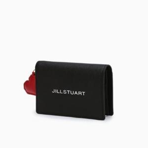 [질스튜어트] 블랙 소가죽 2단 반지갑 JAWA3F301BK