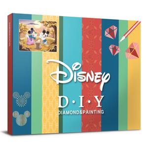 디즈니 한국의 미키와 미니 보석십자수 캔버스 40x50cm DBS016