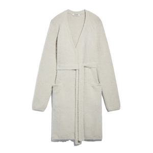 막스마라 여성 라폴레 앙고라 벨티드 롱 가디건 아이보리 93460723 650 001