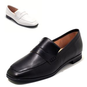 [세라] 구두 여성화 컴포트 로퍼 S24P005 블랙 화이트 2CM