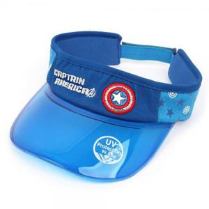 유아모자 MV0261 캡틴아메리카 방패 UV차단핀캡