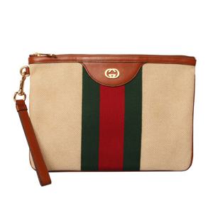 (명품) 구찌 576053 빈티지 캔버스 삼선 스트랩