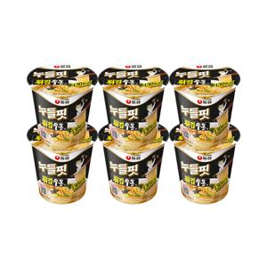 농심 누들핏 튀김우동맛 35.5g x 6개 / 저칼로리 컵라면 소컵