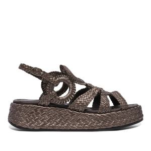 뽄스낀따나 우븐 디자인 슬링백 플랫폼 샌들 11273 T00EXPRESS