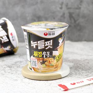 농심 누들핏 튀김우동맛 35.5g / 저칼로리 컵라면 소컵