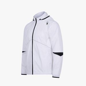 [스파이더] 공용 트레이닝 후드 바람막이 자켓 SPKPCNJK202UWHT