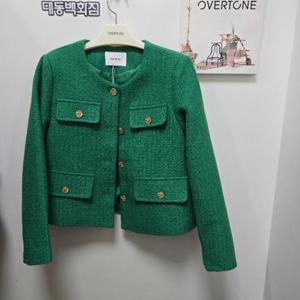 오버톤 DP01 봄트위드자켓 KBJI506