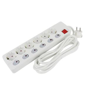 아남 3M 6구 멀티탭 고용량 개별 스위치 여행용 충전용 안전 전기콘센트