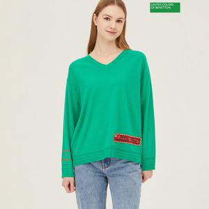 베네통 비발디 브이넥 니트 BAKP13411