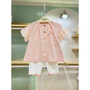 압소바HM (아기상하) 수라7부상하복(2025여름신상품) (2A2313001)