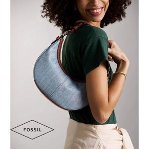 파슬 Fossil SHB3249 여자 데님 Shae 스몰 호보 숄더 크로스백