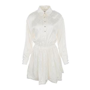 [엘러브] 샤넬 22B 실크 원피스 33(34) 아이보리 5ET0371