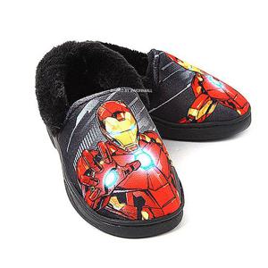 털실내화 아이언맨 토너 블랙