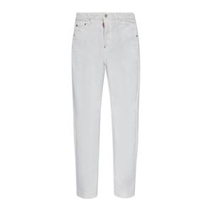 디스퀘어드 슬림 쿨가이 진 화이트 남성 S74LB1492 S39781 100