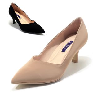 [세라] 구두 여성화 데일리 사틴스판 펌프스 S24P023 베이지