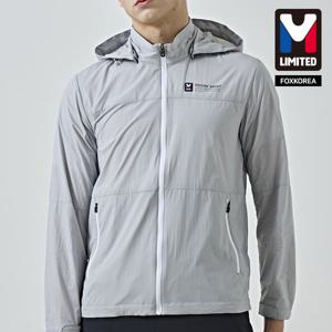 엠리밋 남여공용 홑겹 바람막이 엘그레이 - LGUSJ31112