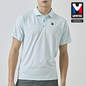 엠리밋 남성 스판 반팔 카라 티셔츠 민트 - LGUST32142