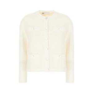 토리버치 가디건 146098 102 LIGHT NEW IVORY WHITE ASPARAGUS