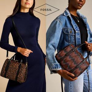 파슬 Fossil ZB11087 여자 가방 프린티드 Carlie 토트 크로스백