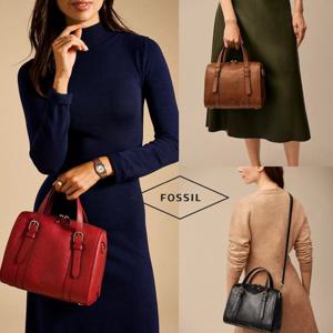 파슬 Fossil ZB1772 SA 여자 가방 Carlie 가죽 토트 크로스백