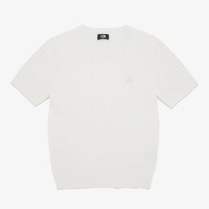 노스페이스 여성 홀리데이 반팔 스웨터 NT7AR30A