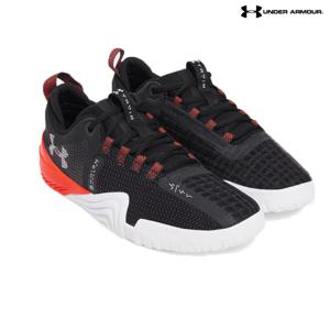 [언더아머] 남성 UA 레인 6 스쿼트 헬스 트레이닝화 신발 블랙 3027341