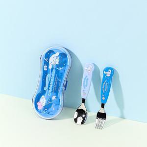 [릴팡]릴팡 시나모롤 원터치 편한스푼포크케이스세트 / CM8965