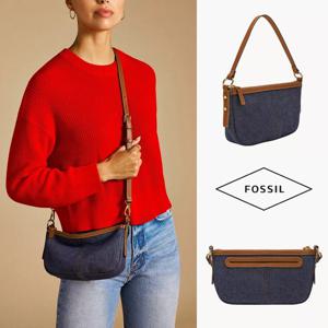 파슬 Fossil ZB11075 여자 가방 Denim 스몰 크로스백
