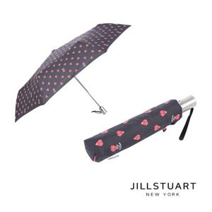 [질스튜어트] 블랙 쁘띠패턴 3단자동 양산 겸용 우산 JAUM4E001BK