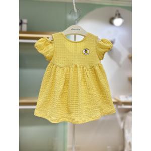 압소바HM (아기원피스) 꾸꾸 원피스(연노랑)(25년여름신상품) (A2325102)