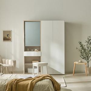 (착불)로쏘 블랑 LPM 1400 화장대 옷장 세트