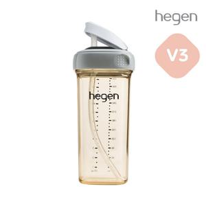 헤겐 V3 빨대컵 PPSU 330ml 그레이