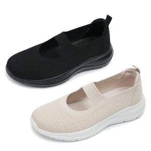 [베어파우(슈즈)]FREYA II 여성 경량 컴포트 슬립온 운동화 2종택1 K2816RA-W 4CM