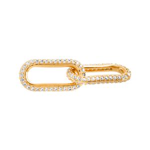 판도라 참 769660C01 미 스타일링 파베 더블 링크 참