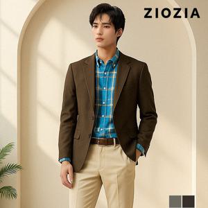 [지오지아] 루즈핏 트윌 조직 스트레치 자켓 S (AAD2KG1602)