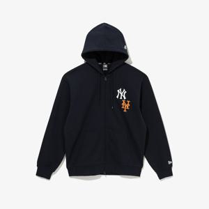 뉴에라 공용 MLB 뉴욕 서브웨이 시리즈 후드 집업 이브닝 블루 14536471