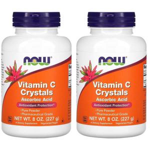 미국직구 Now Foods 나우푸드 비타민C 크리스탈 파우더 1100mg 227g 2개 Vitamin C Crystals Ascorbic Aci
