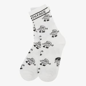 노스페이스 키즈 NY4MR00V 오프화이트 미드 삭스 아동양말