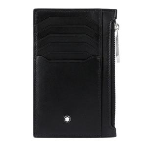 아르떼스 몽블랑 지퍼 포켓 카드지갑 129686 블랙